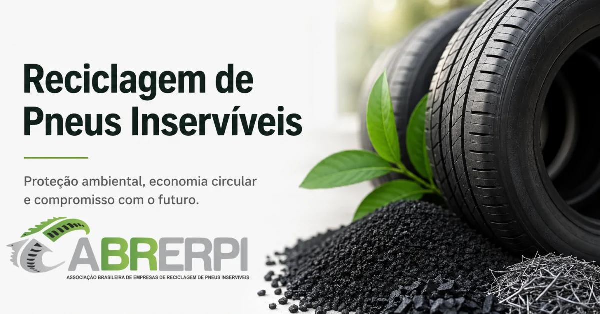 Reciclagem de Pneus Inservíveis: um compromisso com o meio ambiente, a economia circular e o futuro do Brasil