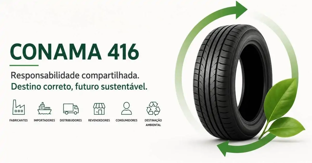 CONAMA 416: sua empresa está cumprindo as exigências da legislação para destinação de pneus inservíveis?