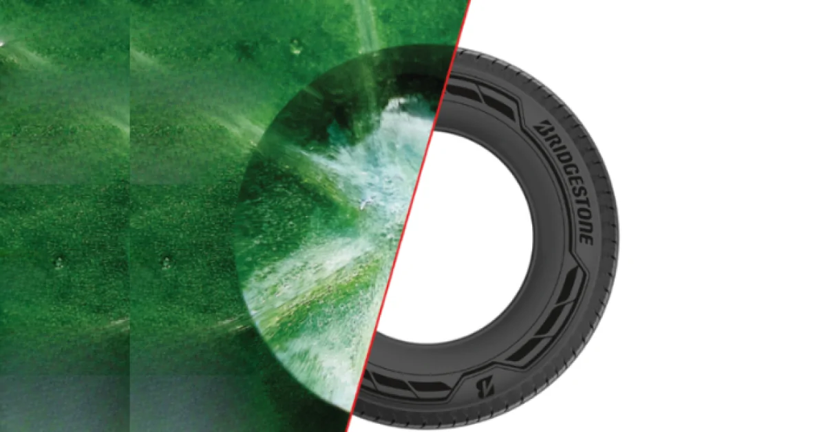 A bridgestone cria pneus com 75% de materiais reciclados e renováveis