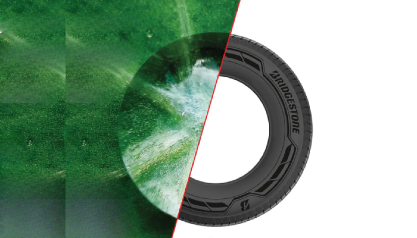 A bridgestone cria pneus com 75% de materiais reciclados e renováveis