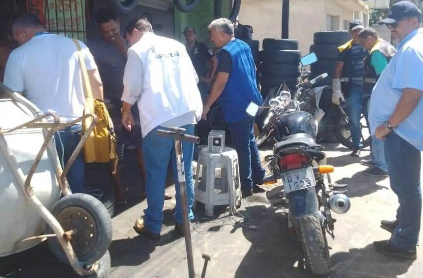 Ação promove recolhimento de pneus para combater Aedes aegypti