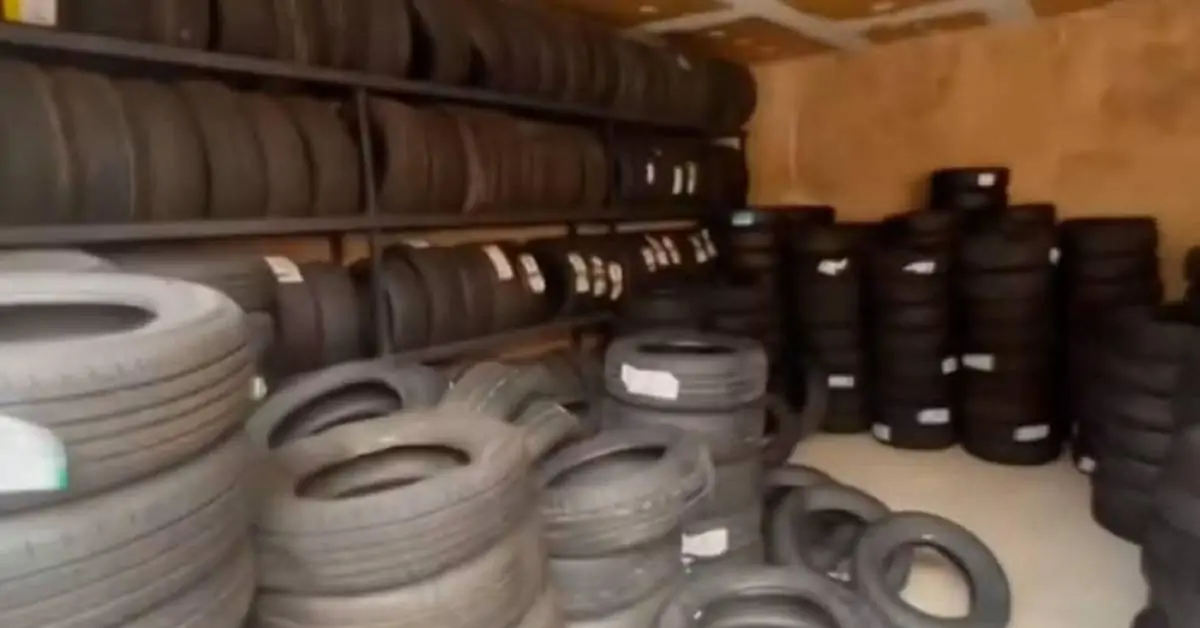 Aumento do contrabando de pneus representa risco para a segurança de quem compra