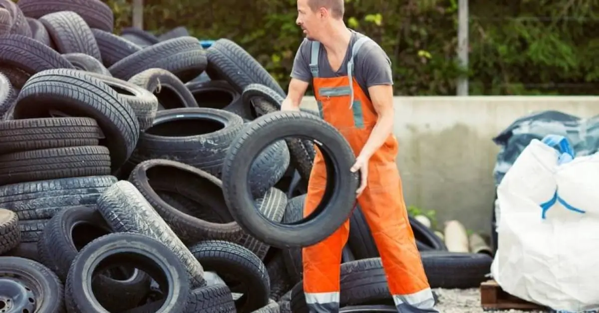 Brasil é referência na reciclagem de pneus