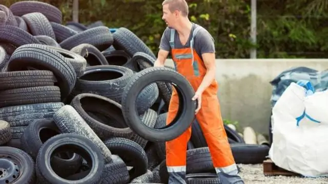 Brasil é referência na reciclagem de pneus