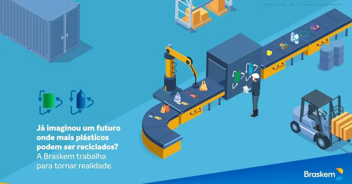 Braskem desenvolve tecnologia inédita para o processo de reciclagem avançada