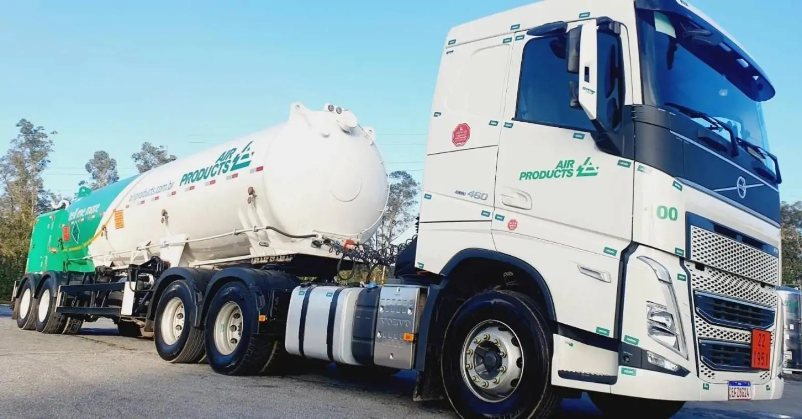 Calibrar pneus com nitrogênio é segurança para o caminhoneiros