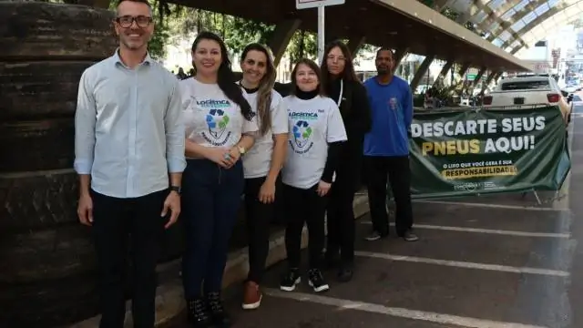 ​Campanha coleta 402 pneus usados em ação de logística reversa