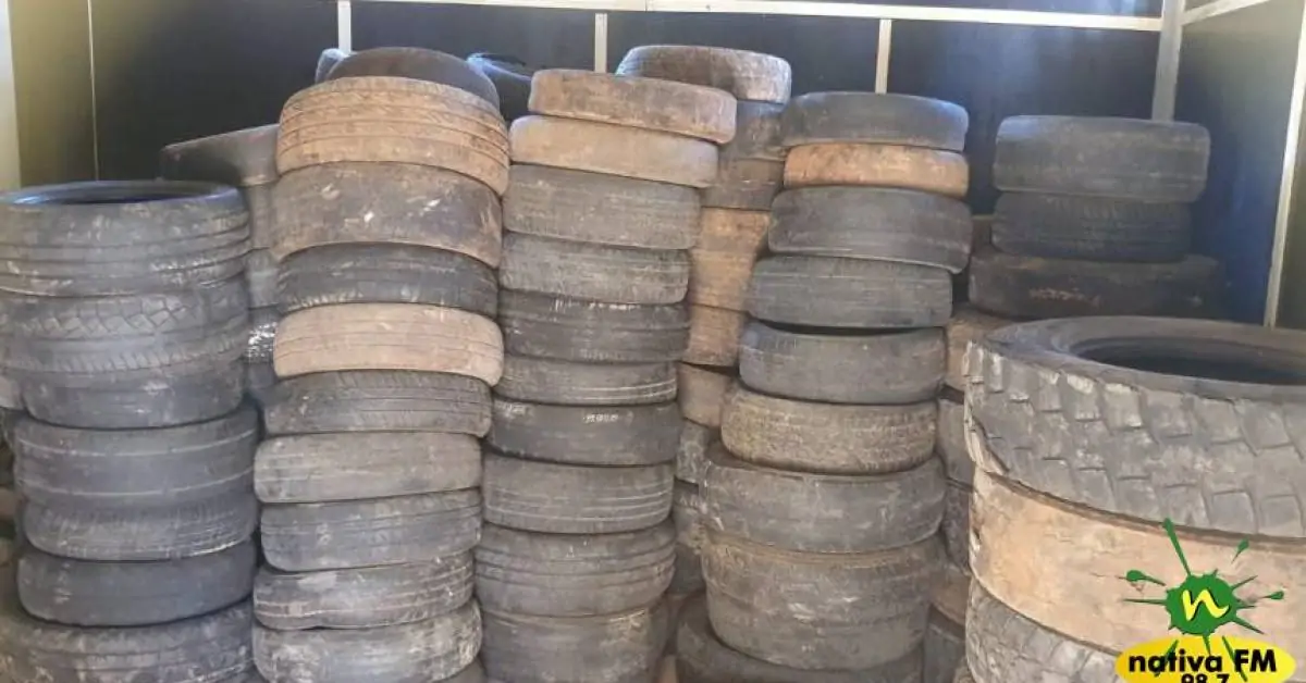 Campanha de coleta de pneus inservíveis em Ouro já arrecadou 192 unidades