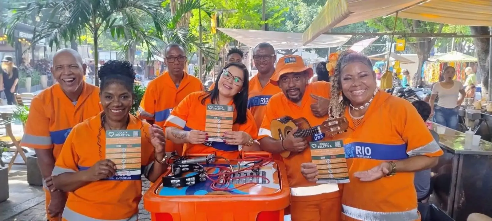 Campanha de incentivo à coleta seletiva chega a Santa Teresa e Anil neste sábado