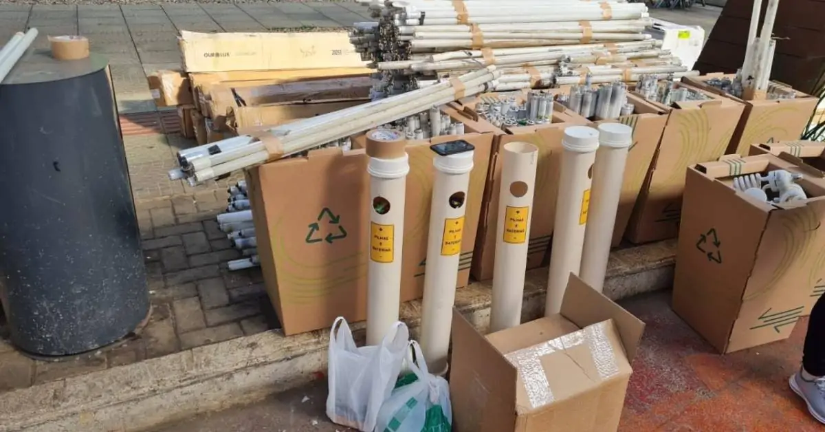 Campanha de Reciclagem recolhe mais de uma tonelada de materiais em Concórdia