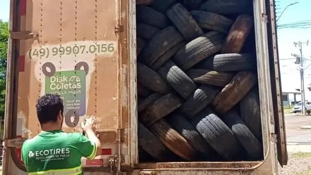 Cerca de 200 pneus são encaminhados para reciclagem