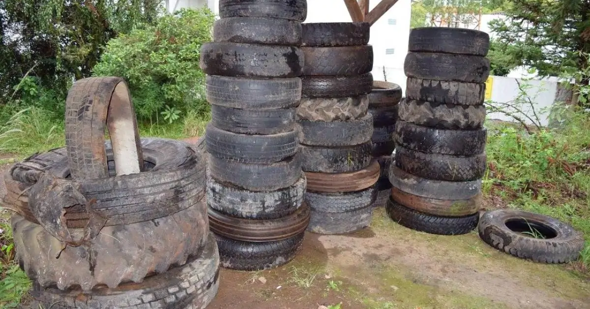 Coleta de pneus inservíveis em Presidente Lucena