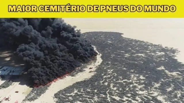 Como o maior cemitério de pneus do mundo desapareceu do mapa