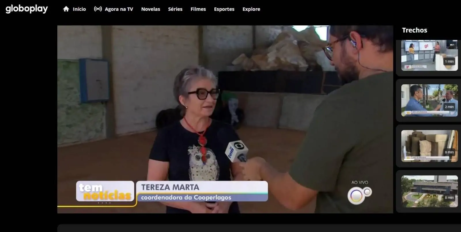 Convênio estabelecido pela Abrerpi em Rio Preto é notícia na Rede Globo