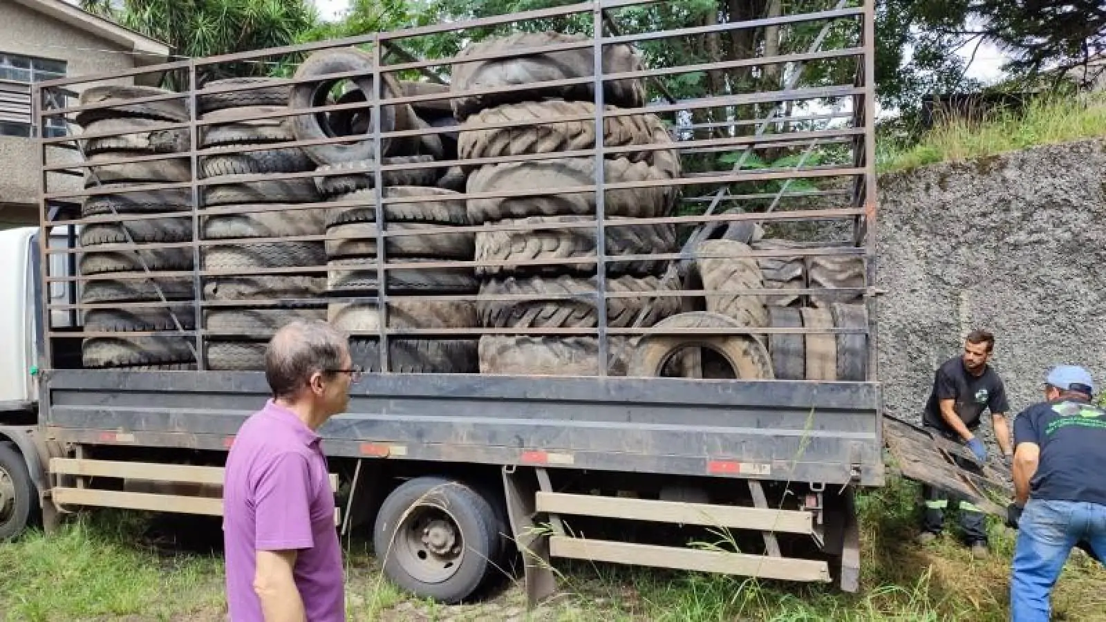 Daer já destinou mais de 37 toneladas de pneus para reciclagem