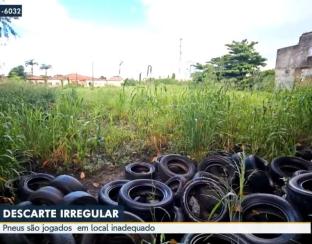 Descarte irregular de pneus preocupa no Maranhão