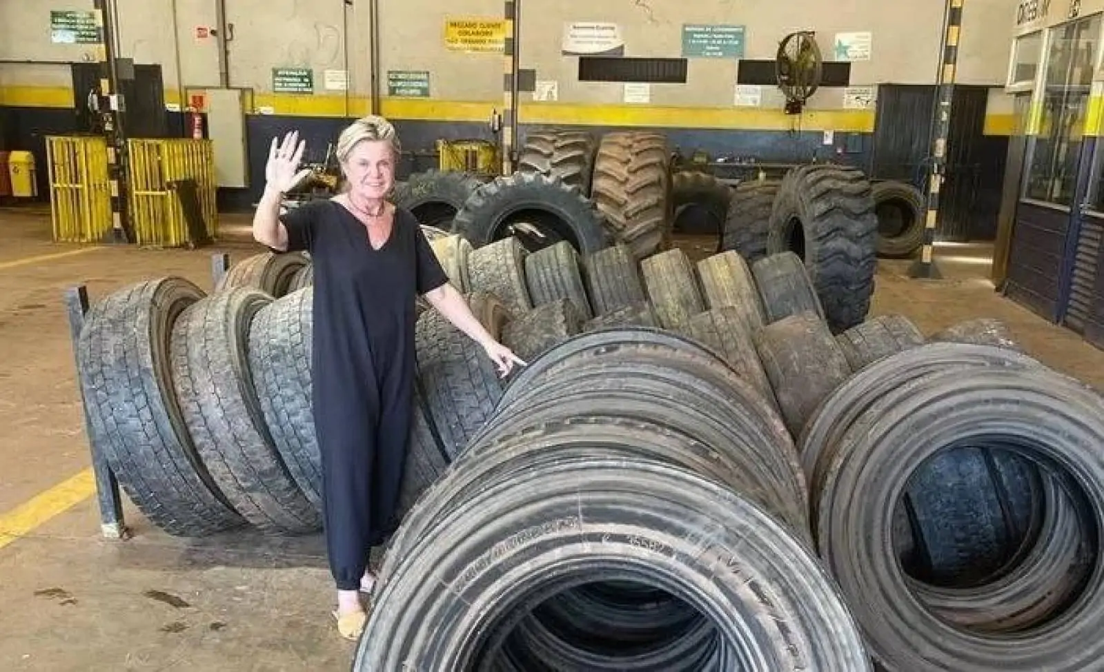 Dona de empresa de pneus, senadora aprova redução de imposto no setor