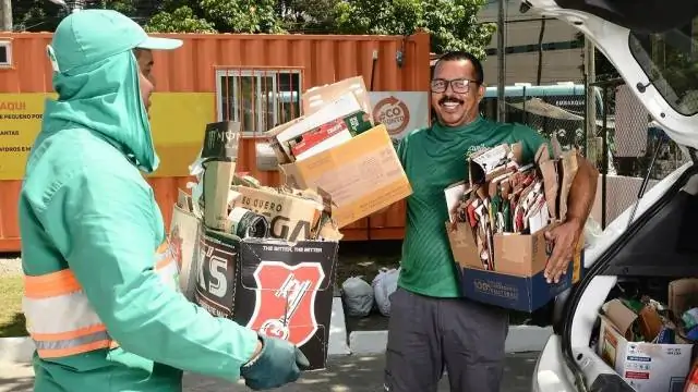 Ecopontos são locais ideais para descarte adequado de recicláveis em Fortaleza