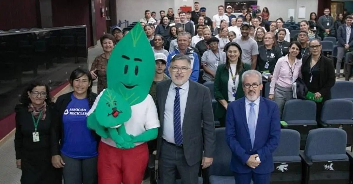 Evento de Sustentabilidade tira dúvidas de colaboradores sobre reciclagem