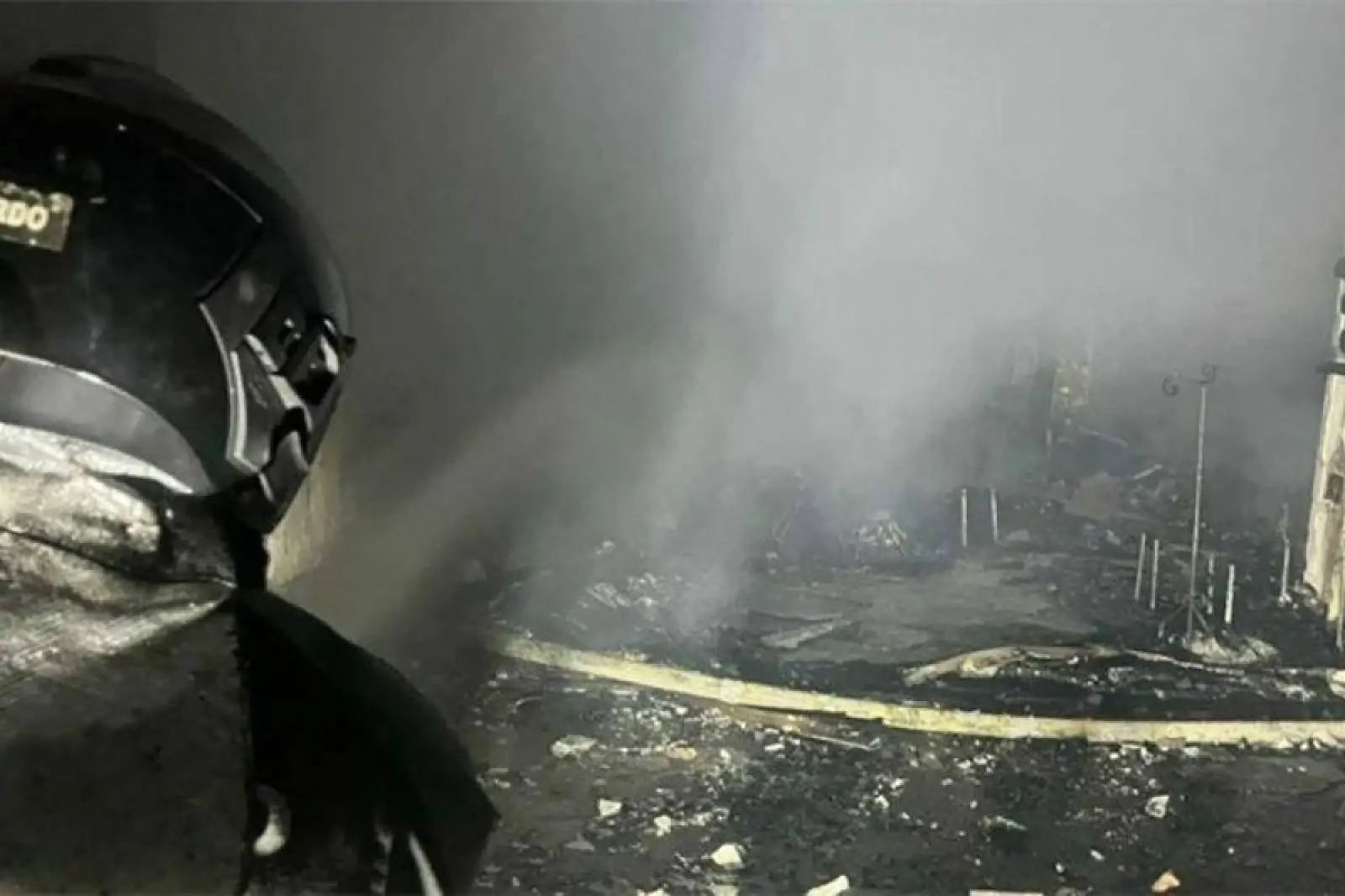 Incêndio atinge empresa de reciclagem em Itaquaquecetuba