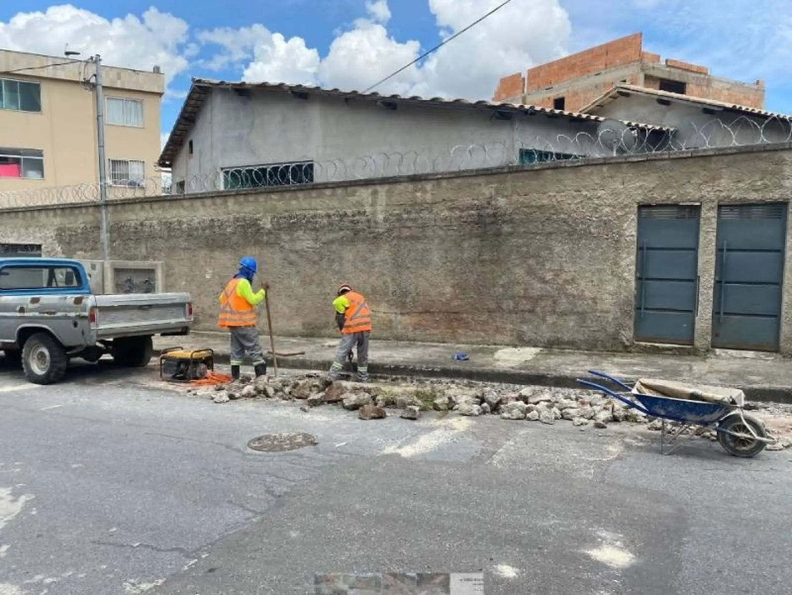 Intervenções buscam prevenir problemas causados pelas chuvas no Riacho