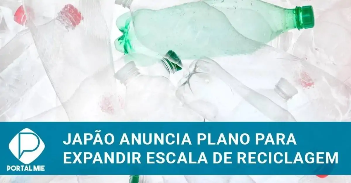 Japão anuncia plano para aumentar reciclagem