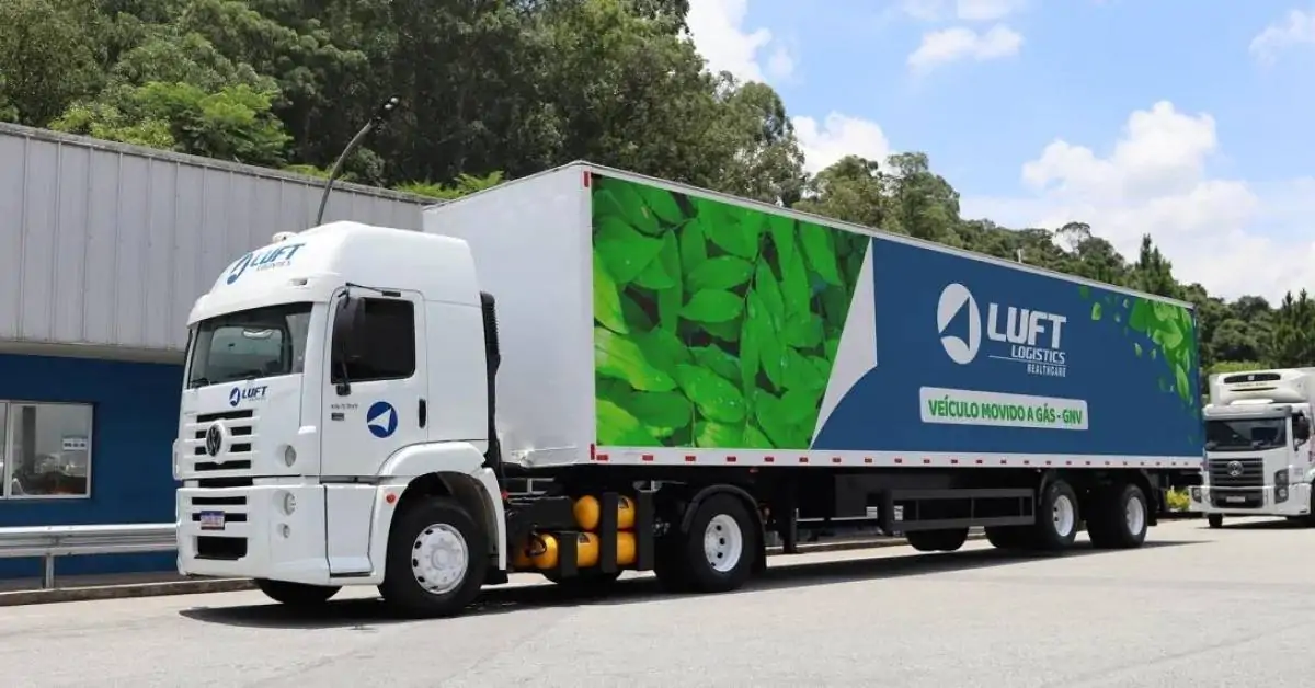 Luft Logistics inicia testes com caminhão movido a GNV e biometano