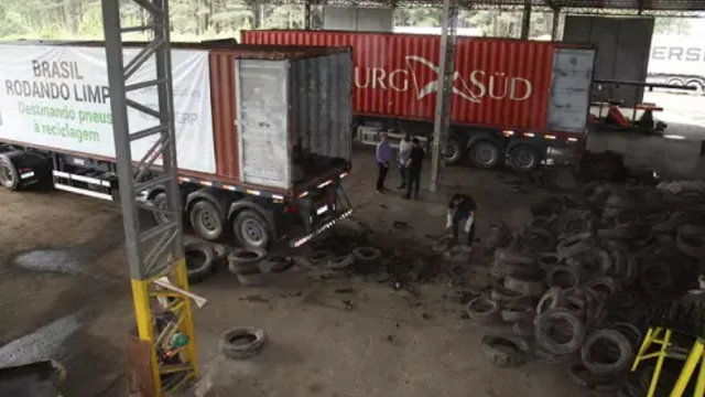 Mais de 100 toneladas de pneus descartados na Região Amazônica são reciclados