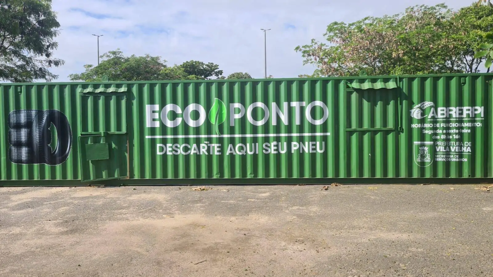 Mais de 19 mil pneus usados foram recolhidos durante coleta seletiva em Vila Velha