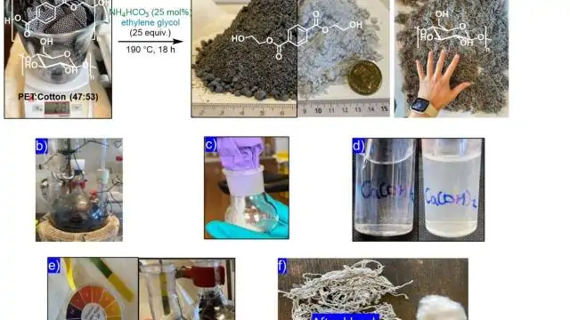 Método simples de reciclagem funciona para poliéster e PET