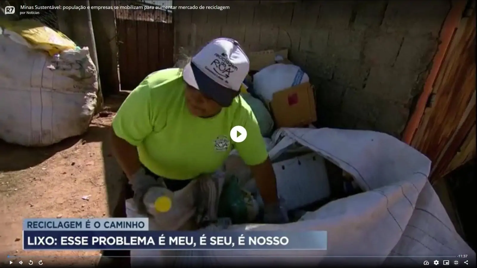 Minas Sustentável: população e empresas se mobilizam para aumentar mercado de reciclagem