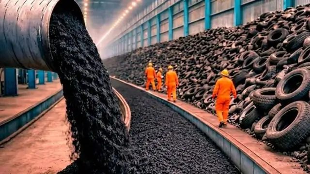 Montanhas de pneus inservíveis estão virando insumo para obras e estradas mais duráveis e silenciosas, enquanto o asfalto com borracha avança e ganha escala em vários países