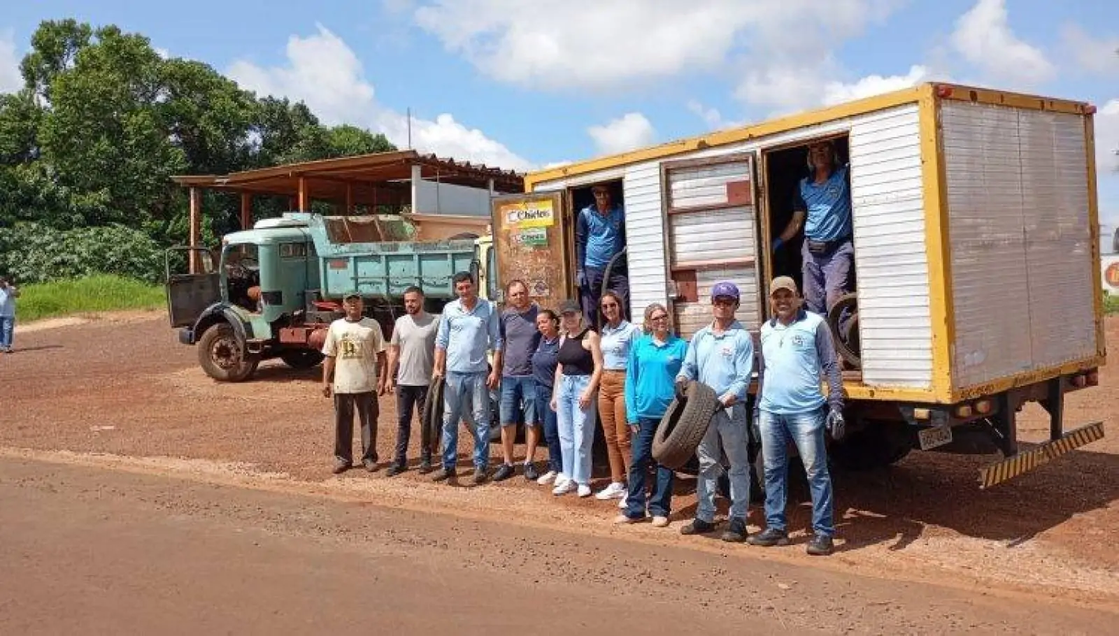 NO COMBATE A DENGUE 11 TONELADAS DE PNEUS SÃO RECOLHIDAS EM ASSIS CHATEAUBRIAND
