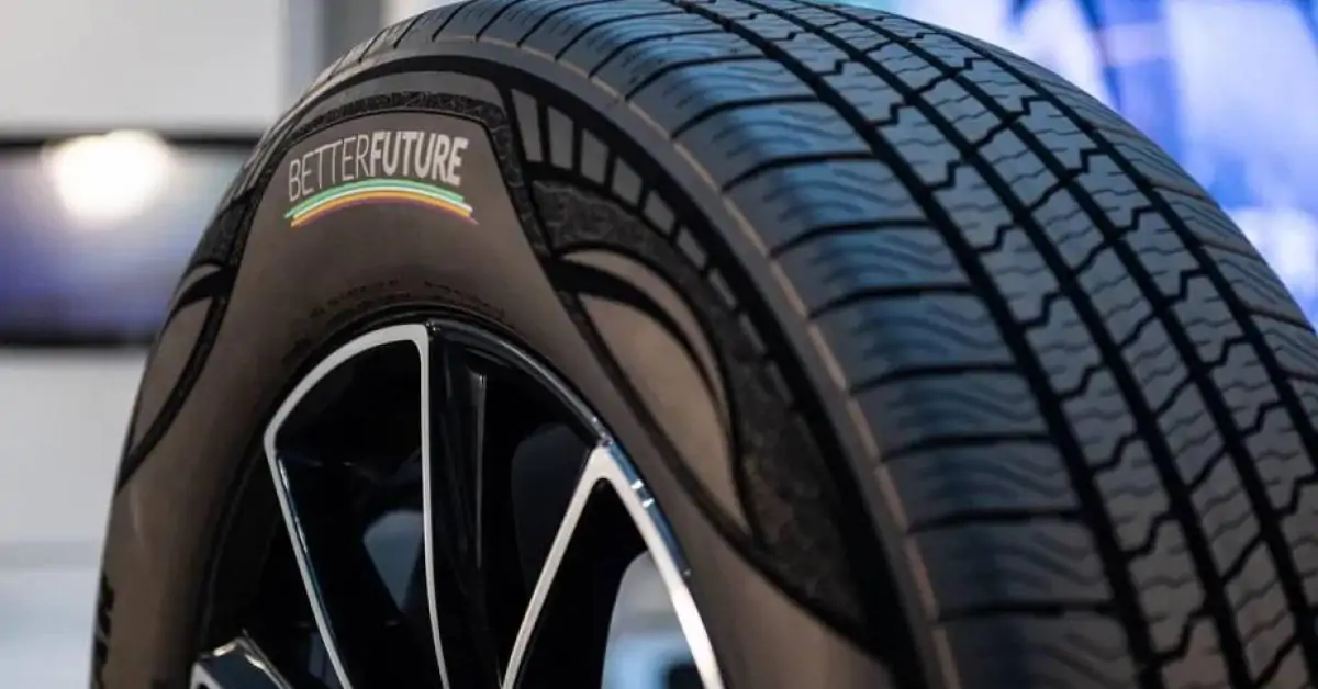 Novo pneu da Goodyear é feito de óleo de soja, cabo de aço e casca de arroz