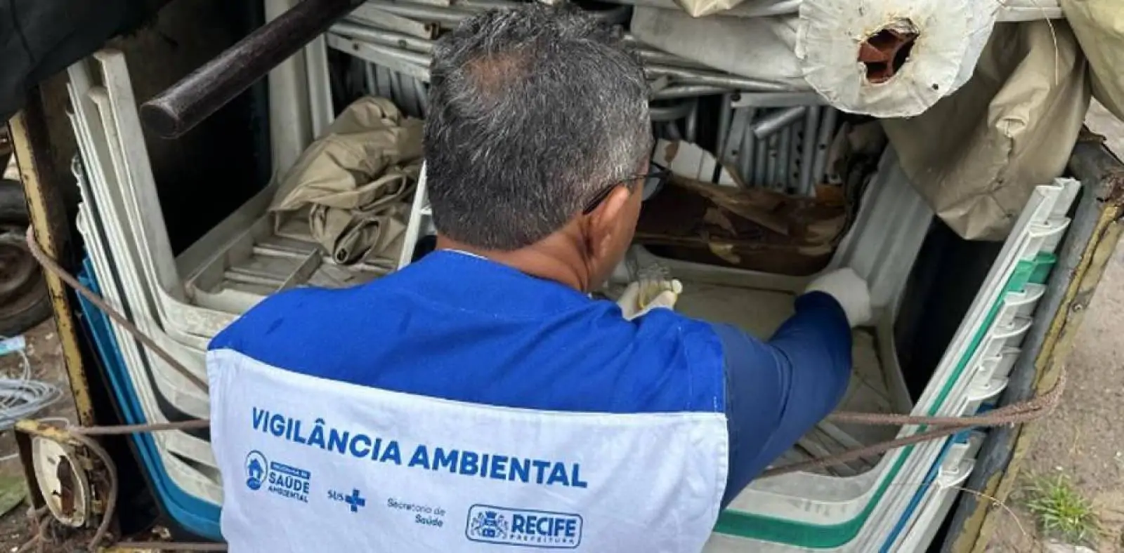 Operação fecha ponto de reciclagem clandestino e flagra descumprimento de normas sanitárias