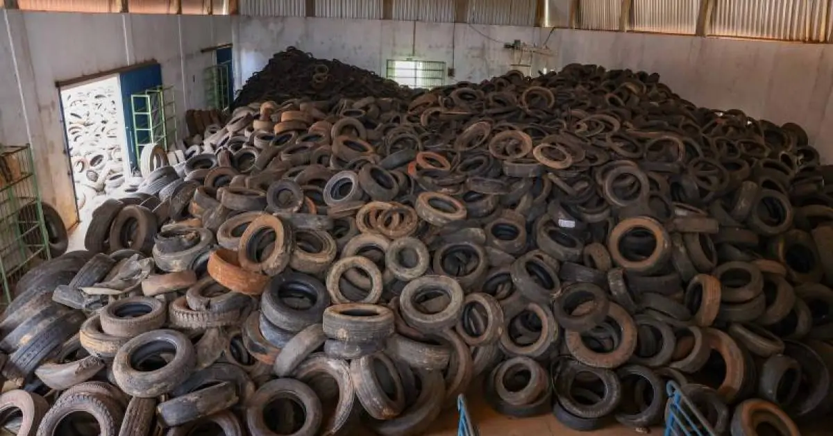 Palmas envia 1.320 toneladas de pneus para a reciclagem em 2023