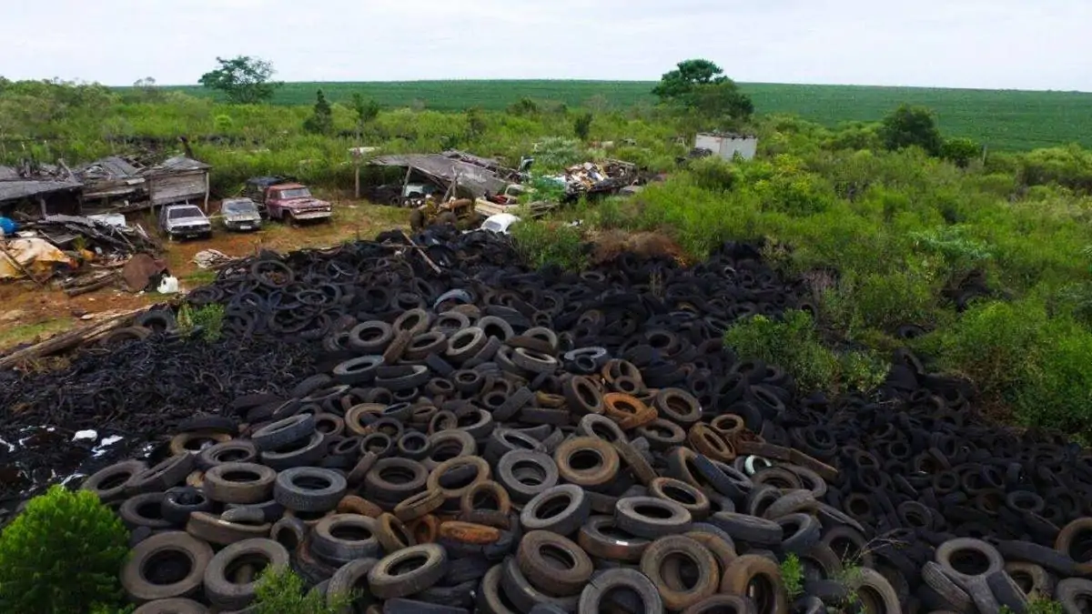 Parceria entre estado e associação garante reciclagem de pneus na BA