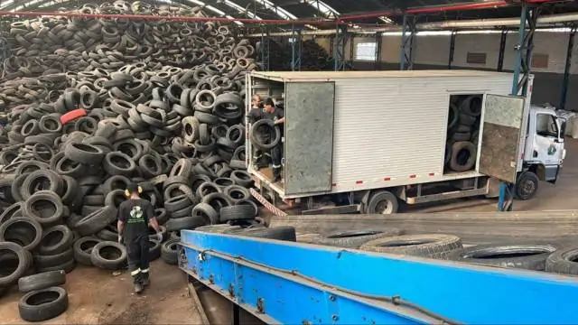 Perto de 30 toneladas de pneus recolhidas em 20 dias