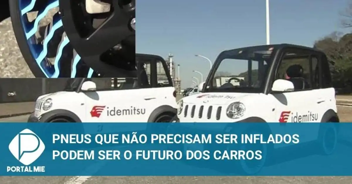 Pneus que não precisam ser inflados: novas tecnologias em desenvolvimento no Japão
