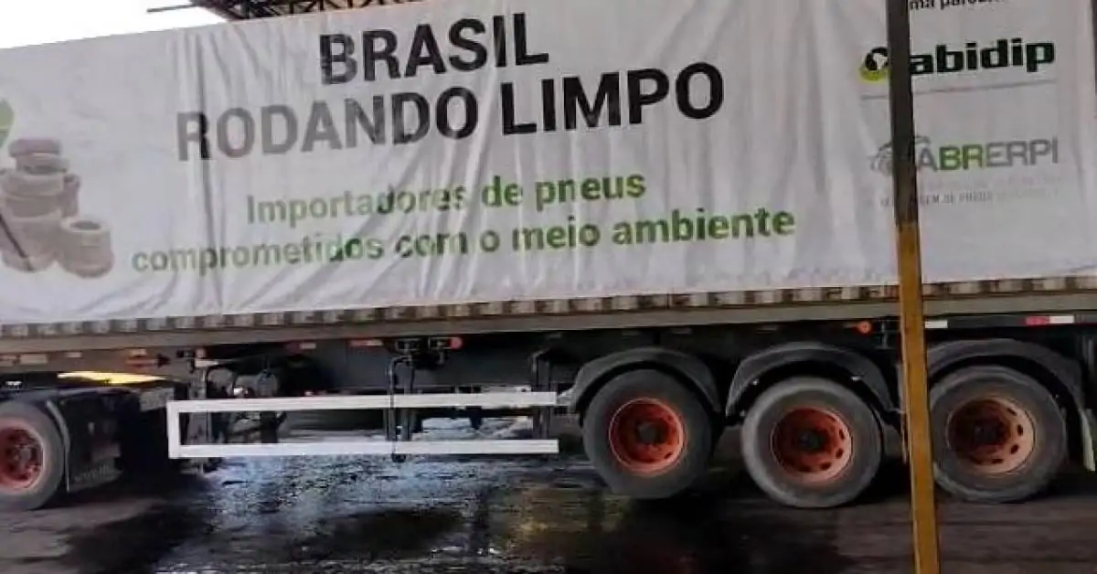 Pneus recolhidos em Manaus chegam nesta quinta-feira em recicladora na Região Metropolitana de Curitiba