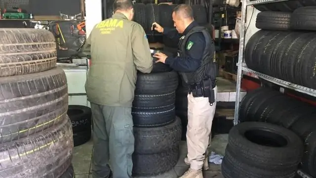 Pneus usados importados ilegalmente