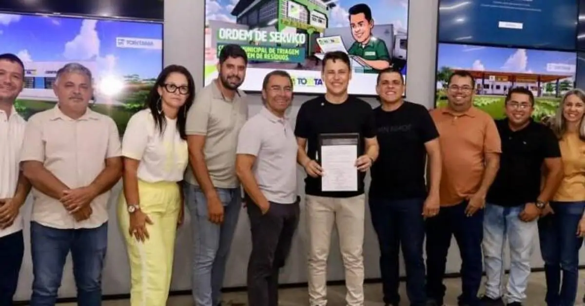 Prefeito de Toritama assina ordem de serviço para construção do Centro de Reciclagem