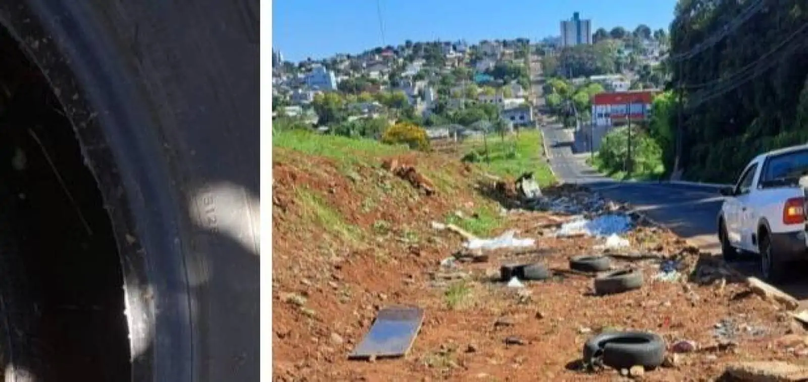 Prefeitura de Chapecó orienta sobre o descarte correto de pneus