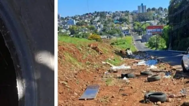 Prefeitura de Chapecó orienta sobre o descarte correto de pneus