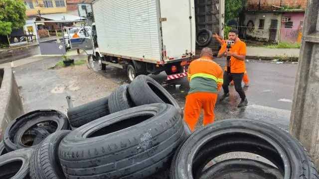 Prefeitura já recolheu mais de 30 mil pneus jogados nas ruas de Manaus