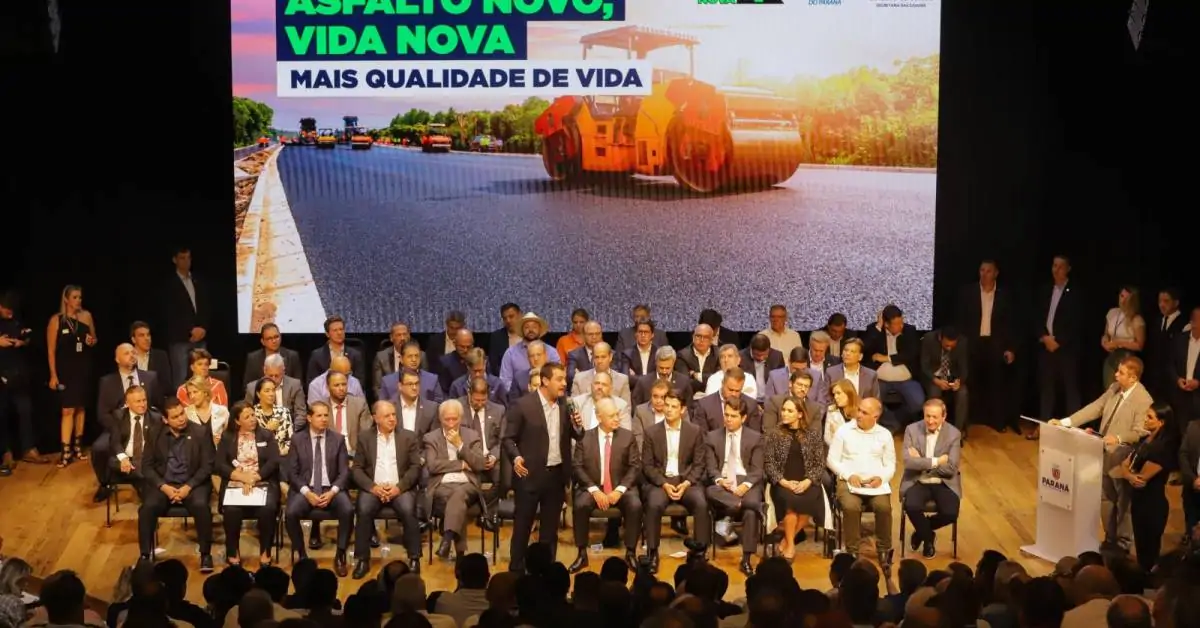 Programa de pavimentação inclui eficiência energética, logística reversa e plantio de árvores