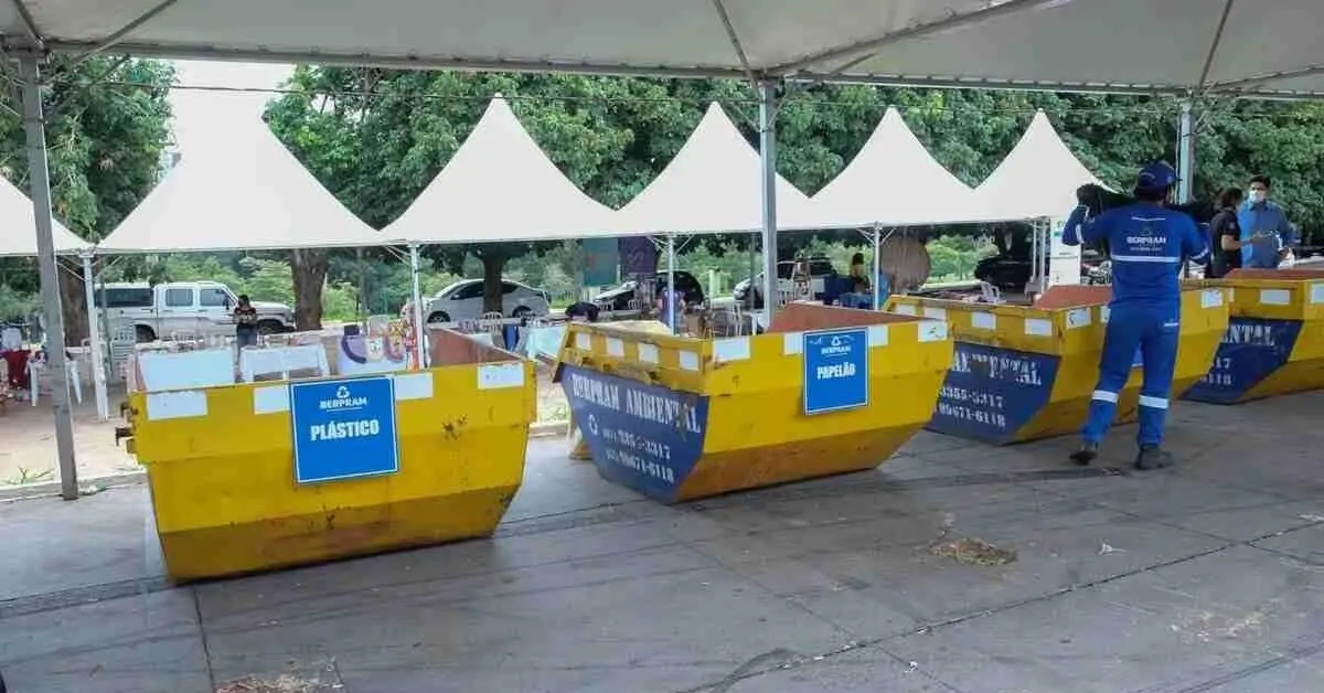 Quais lixos podem ser descartados no Drive-thru da reciclagem em Campo Grande?