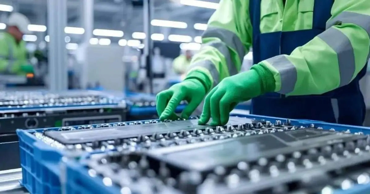 Reaproveitamento muito elevado dos materiais usados no componente do carro elétrico reduz impacto ambiental