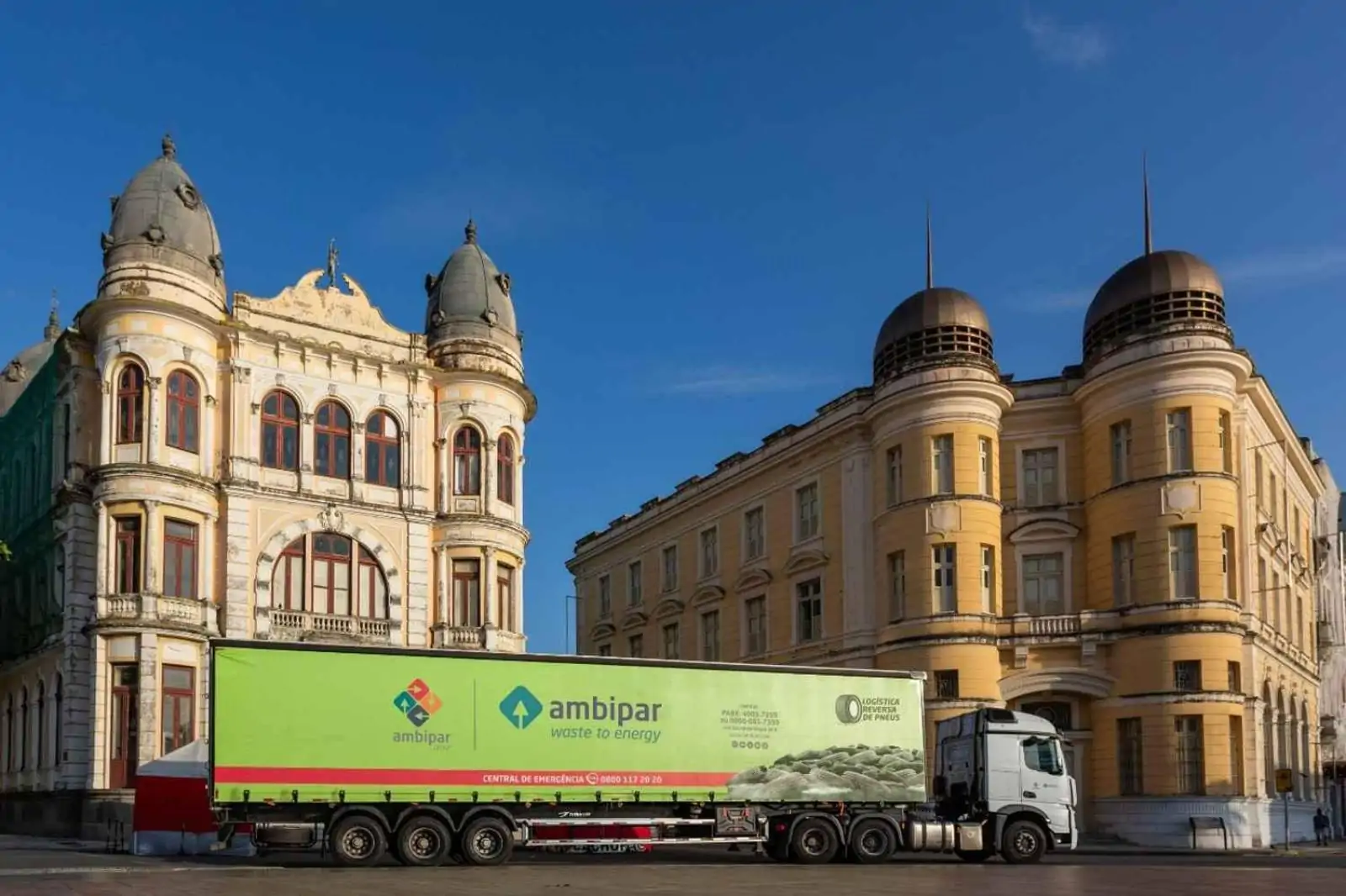 Reciclagem de pneus é o objetivo da nova ação da ambipar