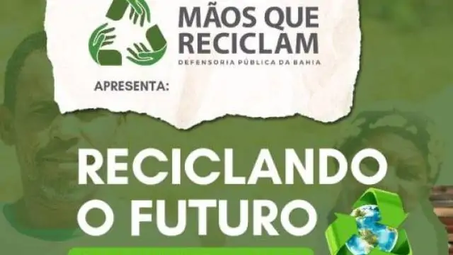 Semana do Meio Ambiente: Defensoria promoverá evento de conscientização sobre reciclagem com a participação de catadores